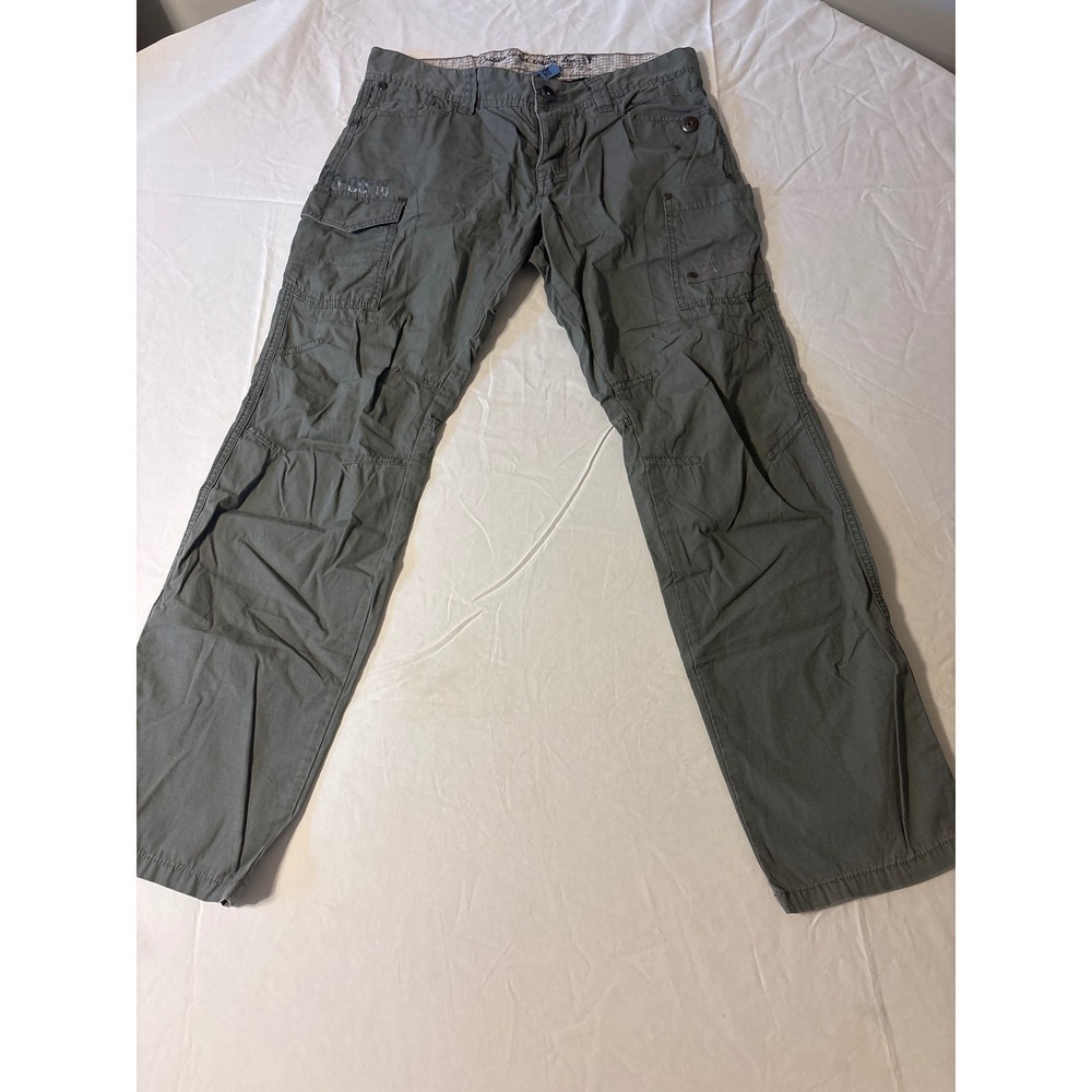 hawk fit Cargo Pants Mens 33x32 Olive Green  Ripstop Hawk Fit Utility‎